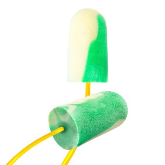 Biosoft BSF-30 Bio-Based Mega Bullet Corded Earplug Box of 100
