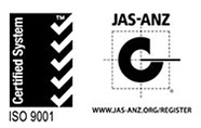 Certified System ISO 9001, JAS-ANZ